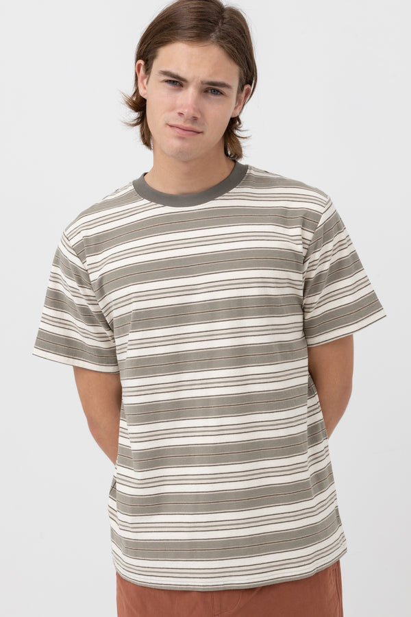 Rhythm Vintage Stripe Ss Shirt