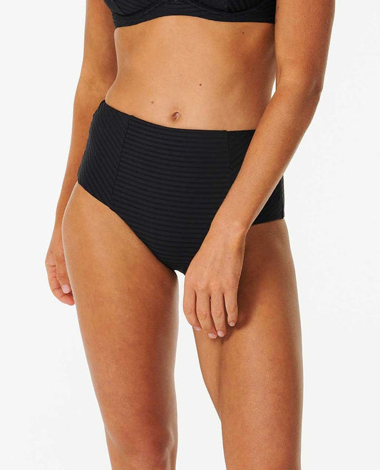 Ripcurl Premium Surf High Waist Good Coverage Bikini Bottoms