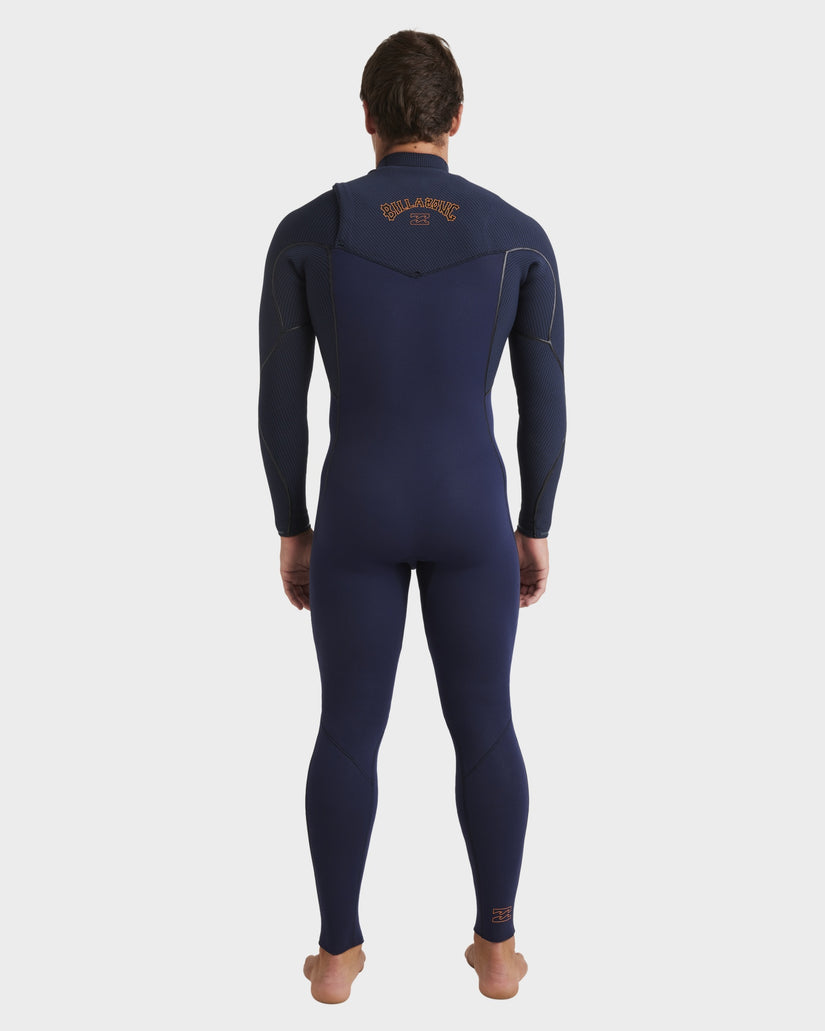 Billabong 3/2 Furnace Natural Chest Zip Steamer