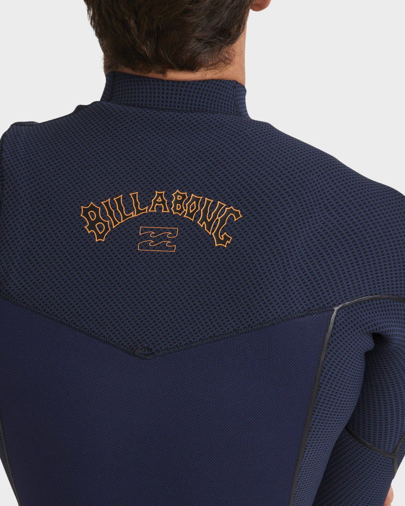 Billabong 3/2 Furnace Natural Chest Zip Steamer