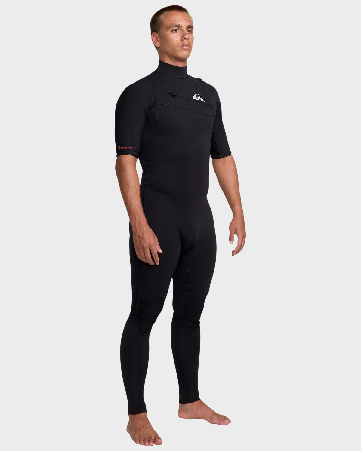 QUIKSILVER Mens 2/2mm Highline Short Sleeve Chest Zip Wetsuit