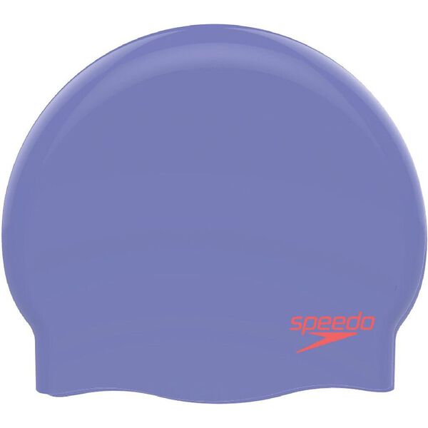 Speedo Jnr Plain Moulded Silicone Cap