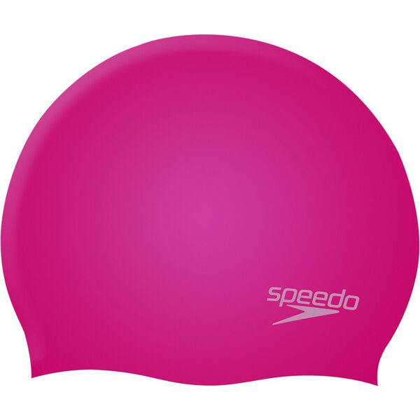 Speedo Jnr Plain Moulded Silicone Cap