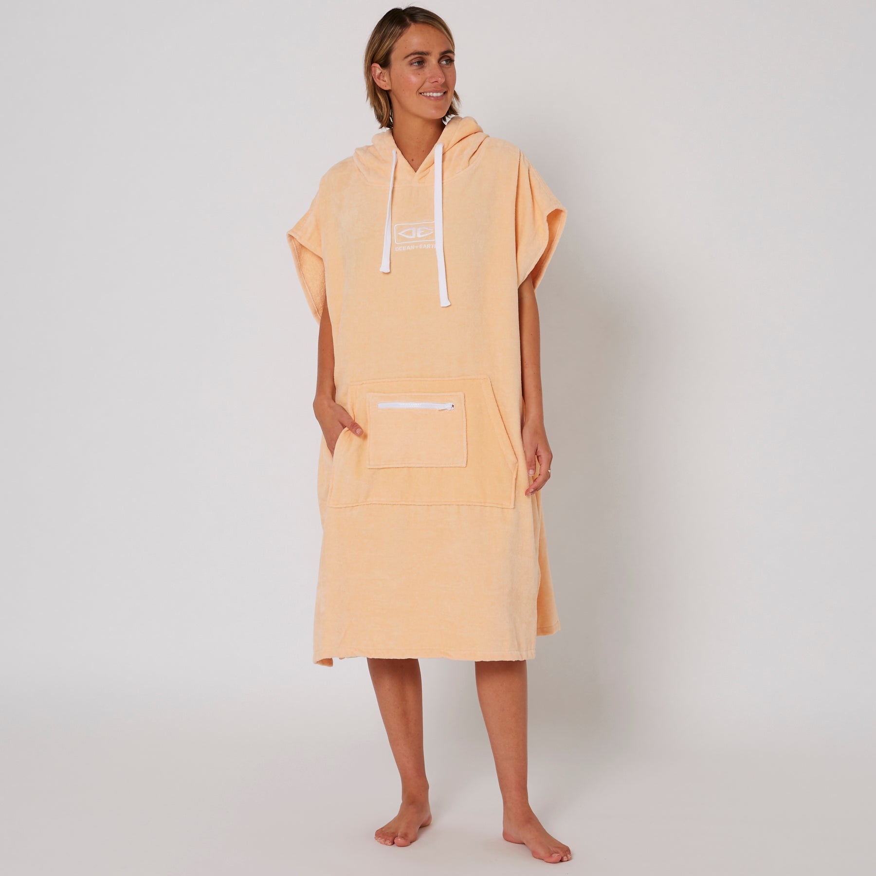 Ocean Earth LADIES HOODED PONCHO – Surfection Mosman