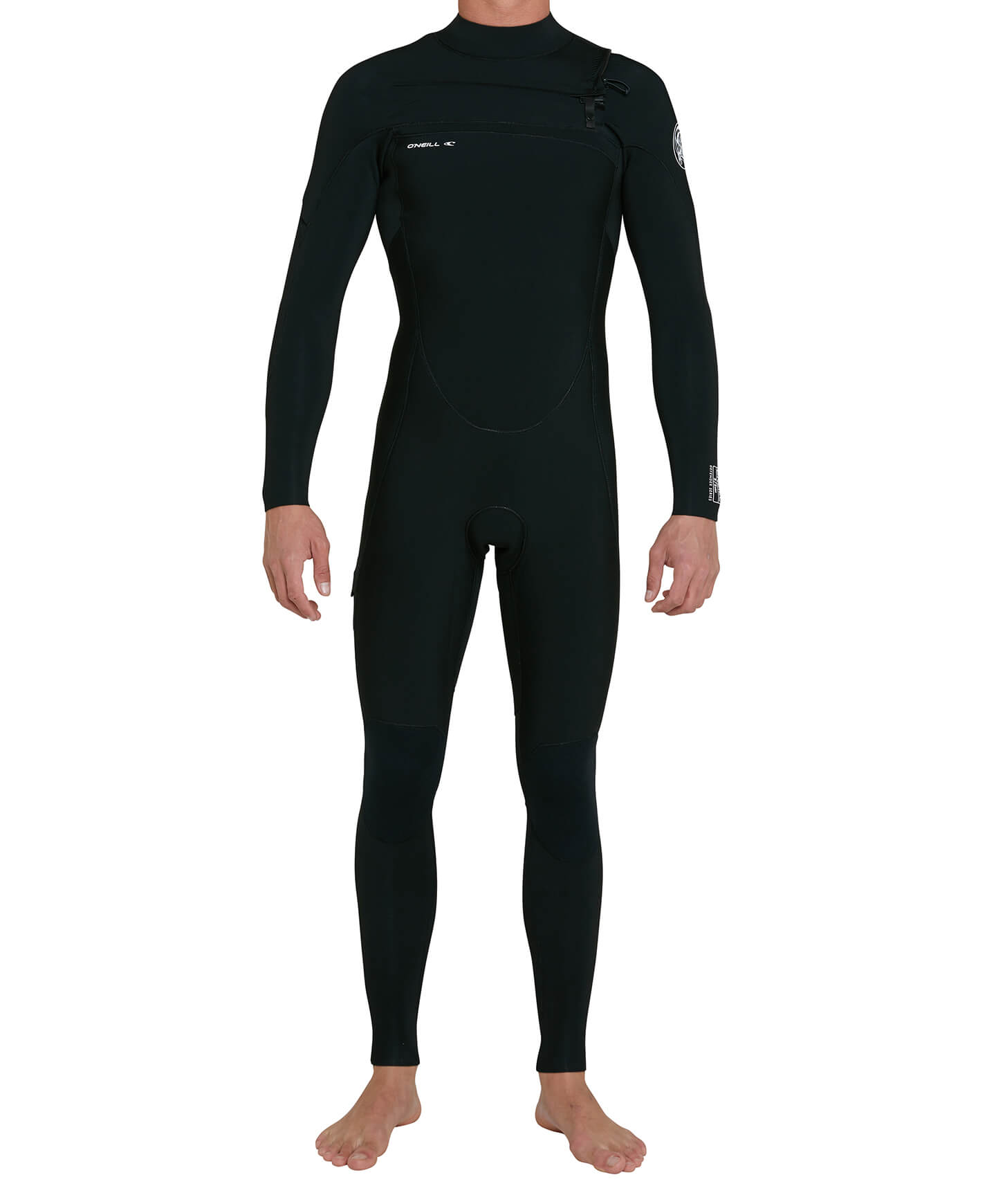 O'neill Defender 3/2mm Steamer Chest Zip Wetsuit - Black