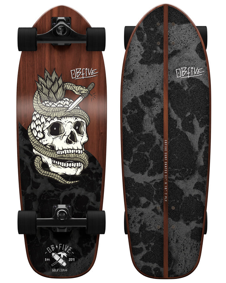 SNAKE CHARMER SURF SKATE 31"