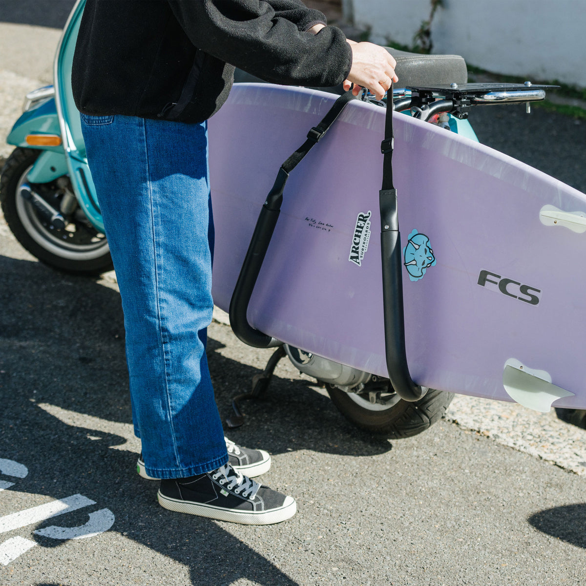 FCS - SCOOTER RACK REAR MOUNT