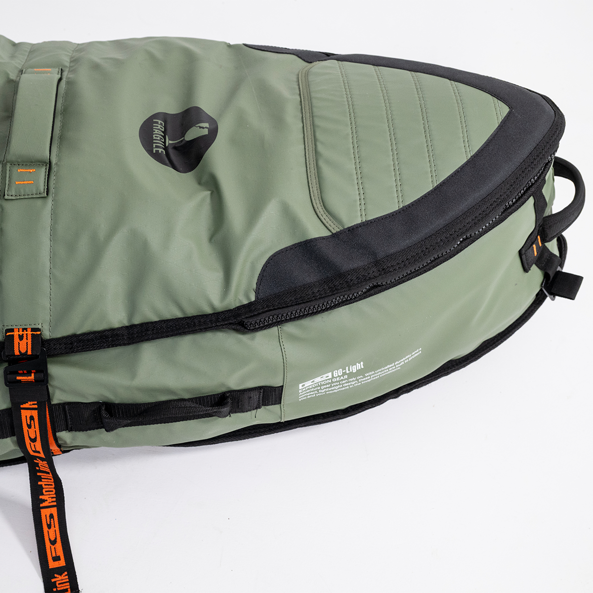 FCS Travel 3 Shortboard/Fish Cover