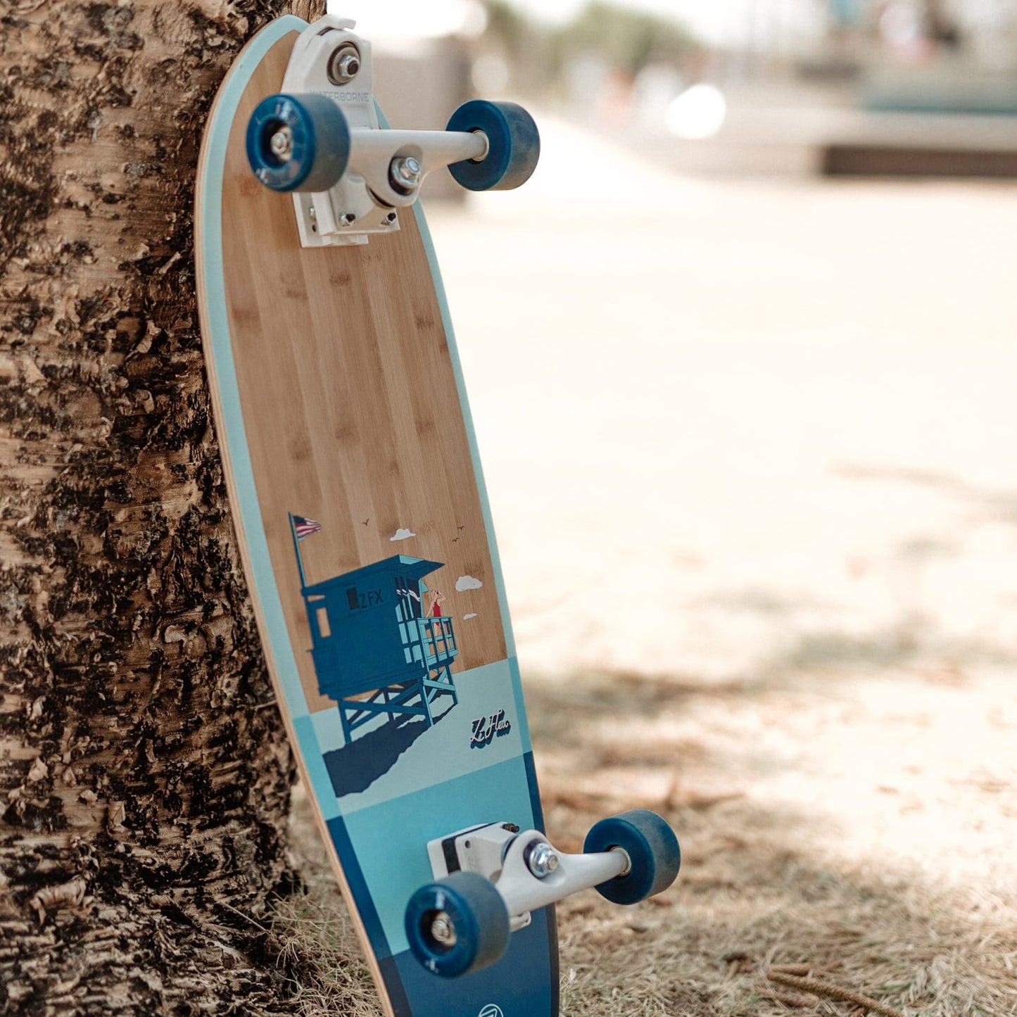 Z-FLEX BAMBOO SURFSKATE FISH