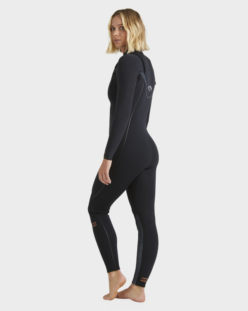 Billabong 4/3 Furnace Natural Chest Zip Steamer Wetsuit