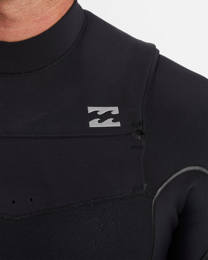 Billabong 3/2 Furnace Natural Chest Zip Steamer