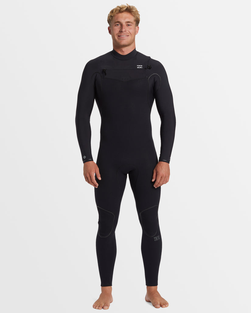 Billabong 3/2 Furnace Natural Chest Zip Steamer