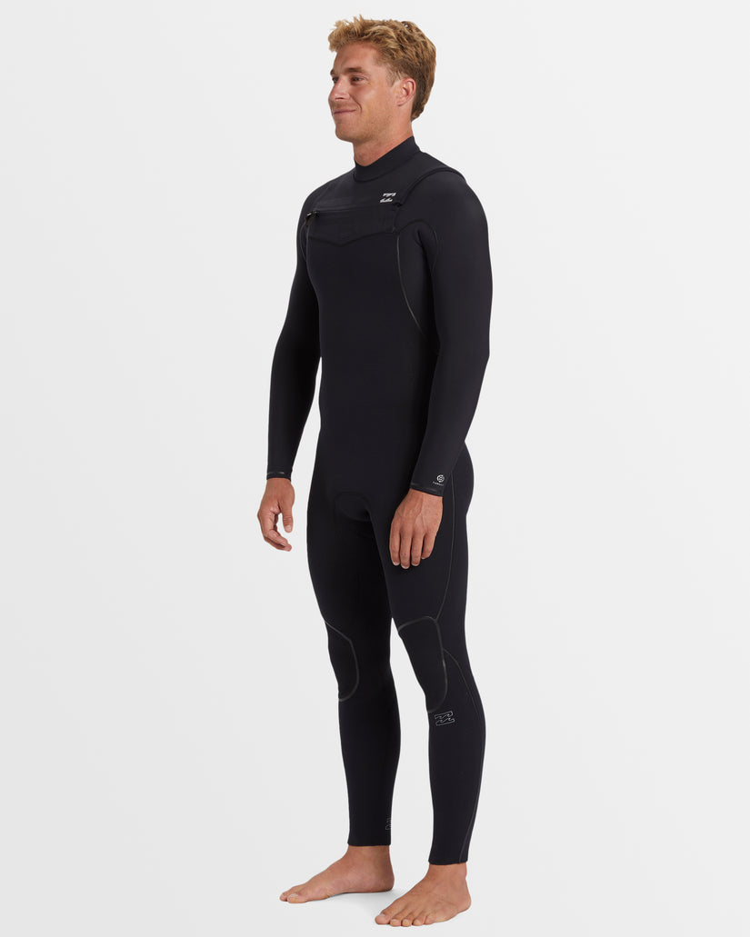 Billabong 3/2 Furnace Natural Chest Zip Steamer