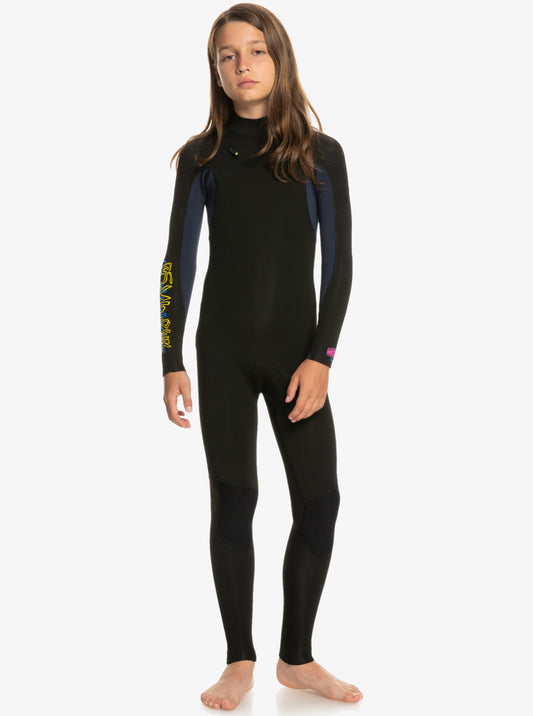 Quiksilver Boys 8-16 3/2mm Everyday Sessions Chest Zip Steamer