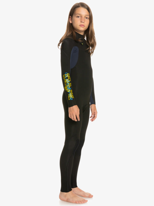 Quiksilver Boys 8-16 3/2mm Everyday Sessions Chest Zip Steamer