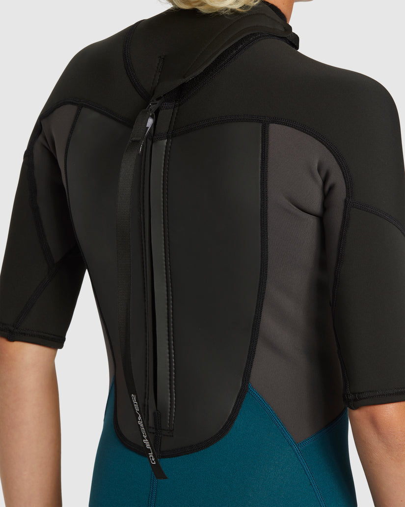 Quiksilver Boys 2/2mm Prologue Short Sleeve Back Zip Springsuit