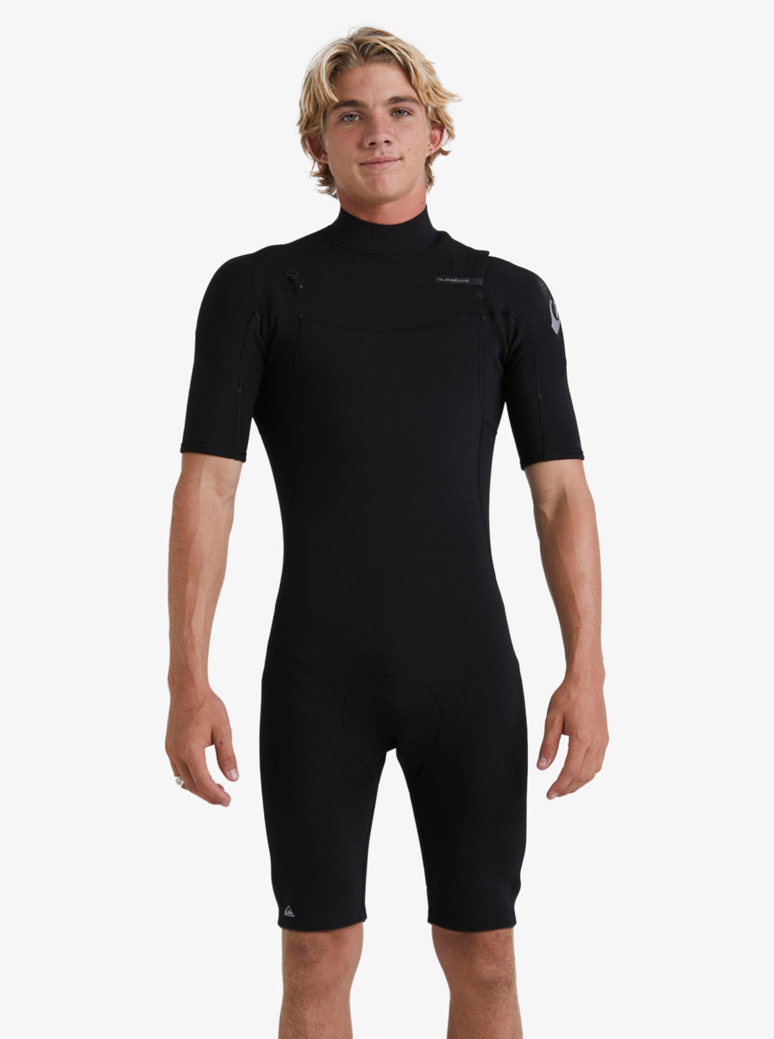 Quiksilver 2/2mm Everyday Sessions Short Sleeve Chest Zip Springsuit