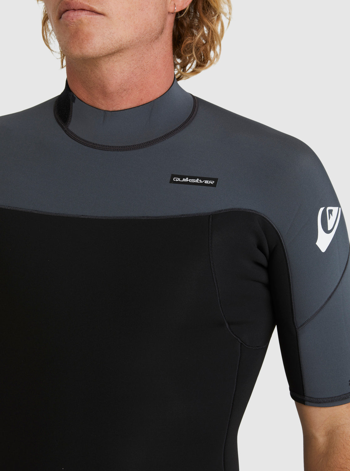 Quiksilver 2/2mm Everyday Sessions Short Sleeve Back Zip Spring