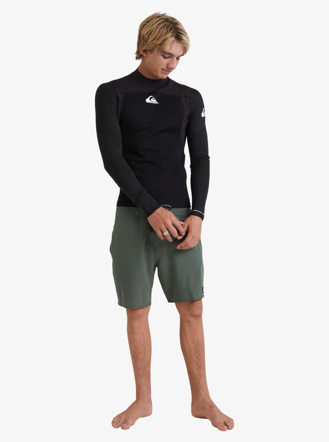 Quiksilver Mens 1mm Prologue Neoprene Wetsuit Jacket