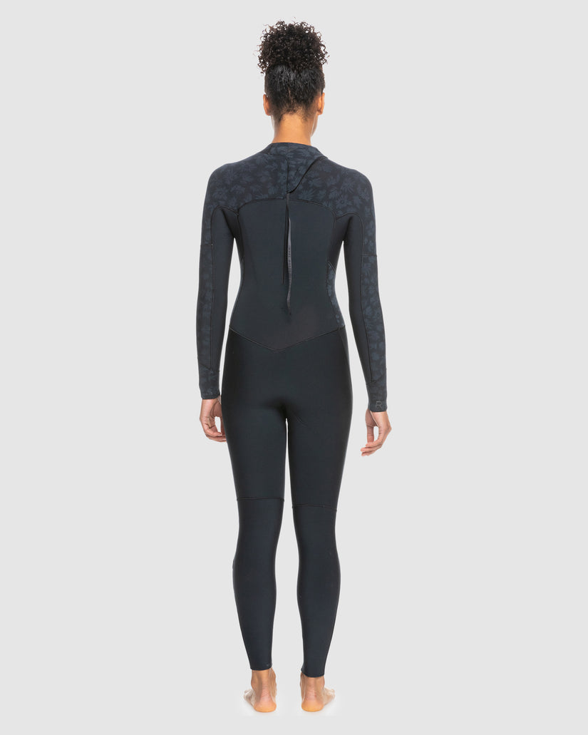Roxy Womens 4/3mm Swell Series Back Zip Gbs Wetsuit