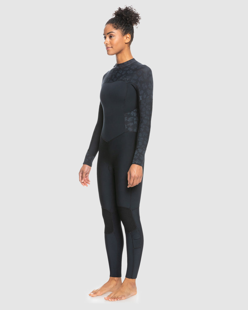 Roxy Womens 4/3mm Swell Series Back Zip Gbs Wetsuit