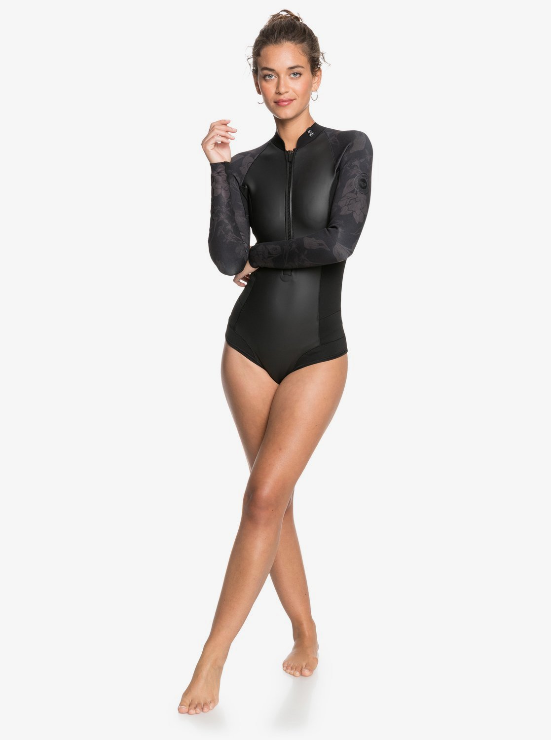 ROXY 1mm Satin Long Sleeve Cheeky Springsuit