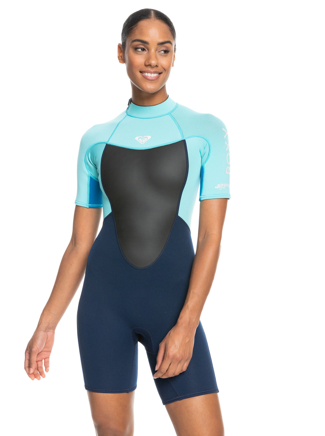 ROXY 2/2mm Prologue Back Zip Short Sleeve Springsuit