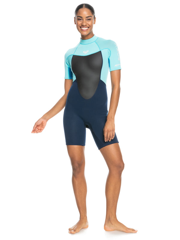 ROXY 2/2mm Prologue Back Zip Short Sleeve Springsuit