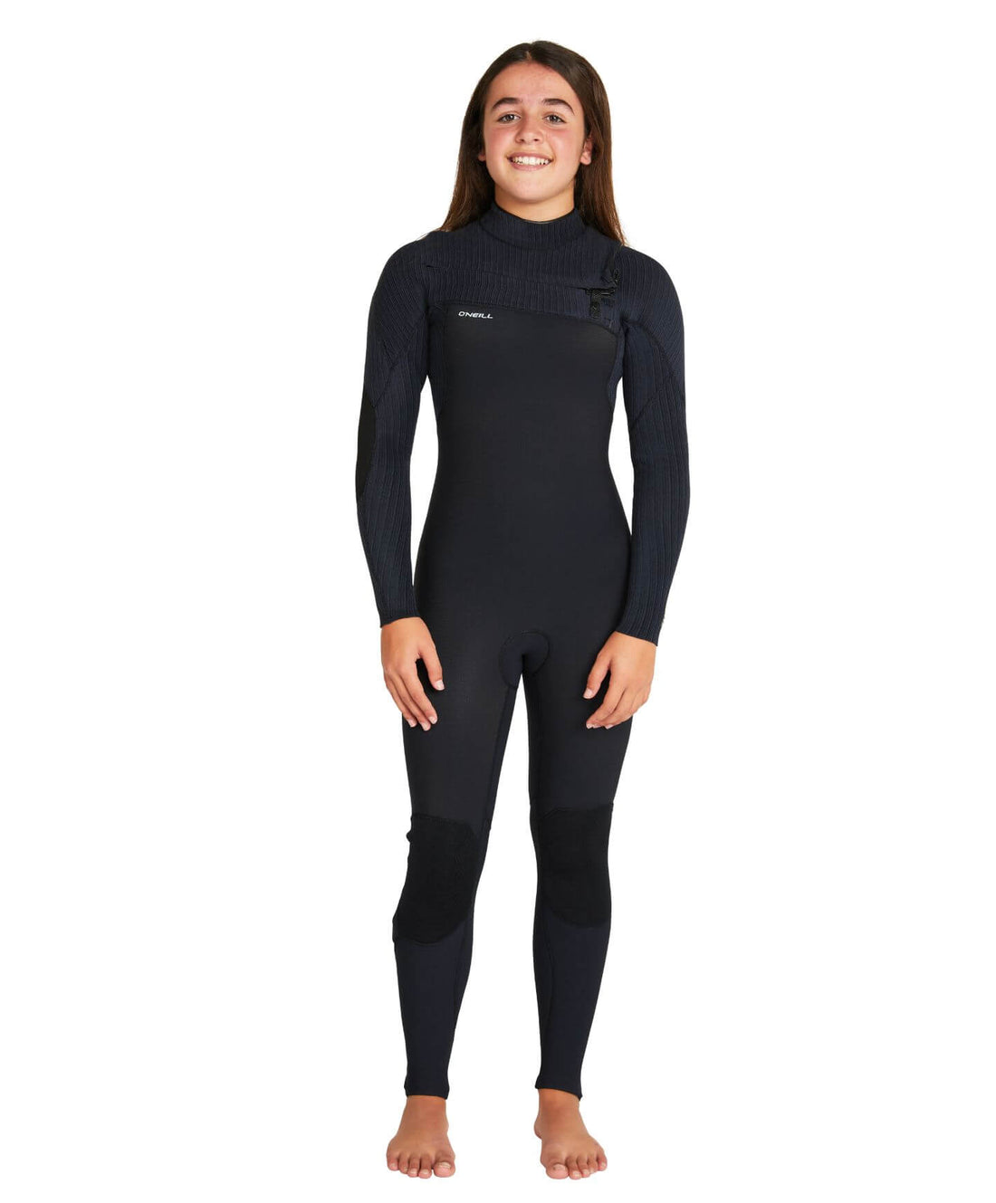 O'Neill Girl's HyperFreak 3/2+ Steamer Chest Zip Wetsuit