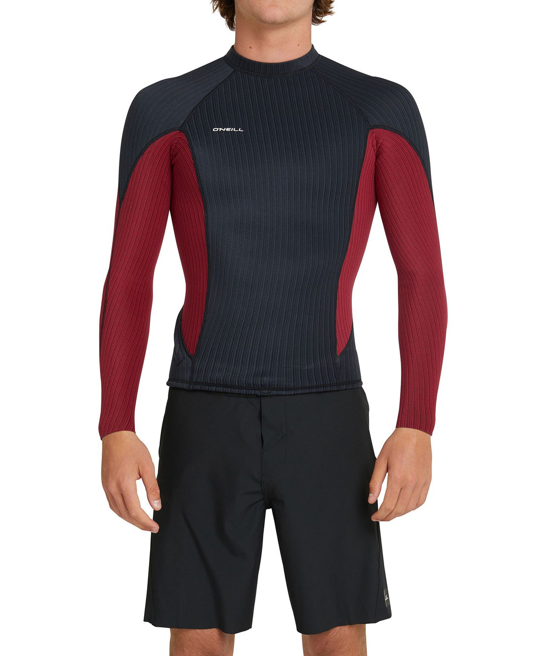O'Neill Hyperfreak 1.5mm TB3X Long Sleeve Wetsuit Jacket - Bloodshot