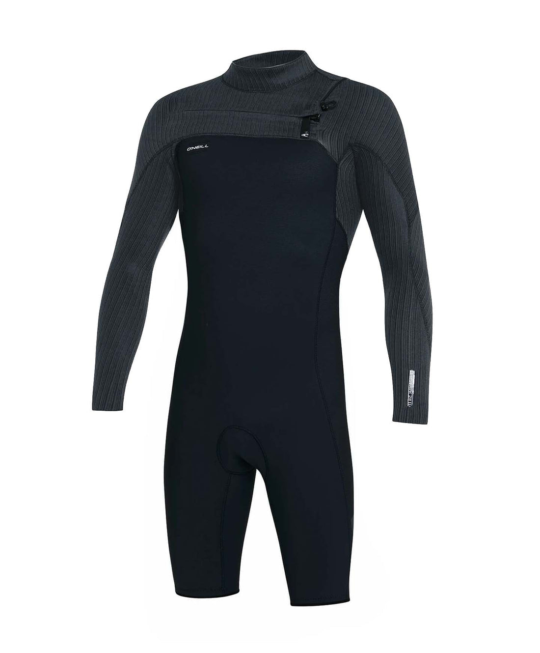 O'Neill Hyperfreak 2mm Long Sleeve Springsuit Chest Zip Wetsuit - Gunmetal