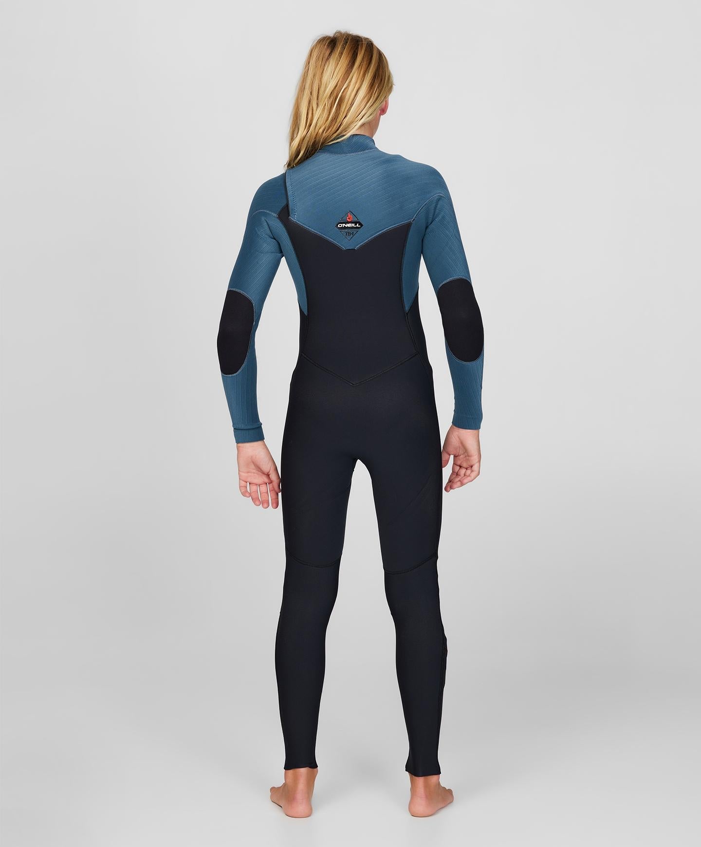 O'Neill Boy's HyperFire 3/2mm Steamer Chest Zip Wetsuit