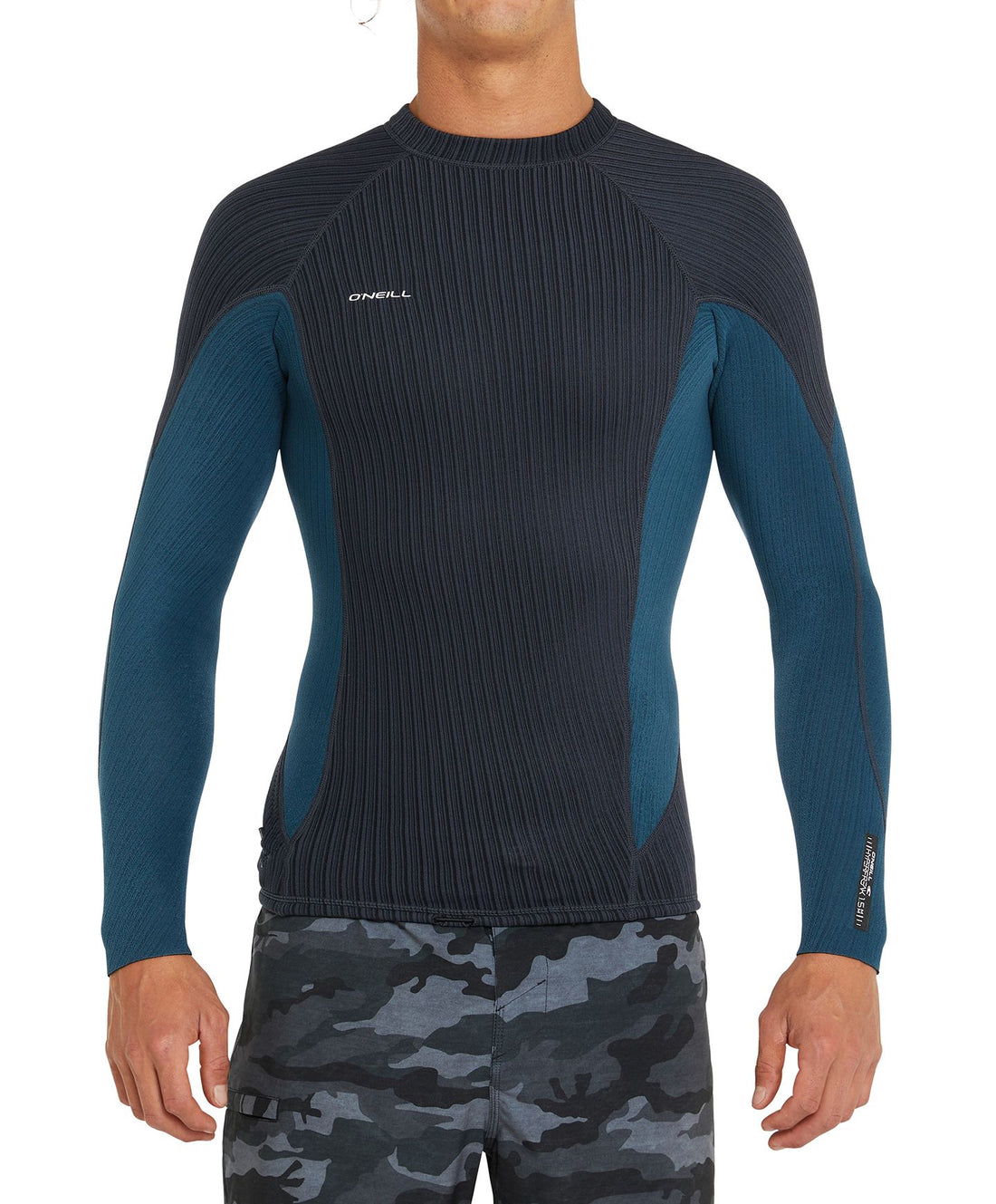O'Neill Hyperfreak 1.5mm TB3X Long Sleeve Wetsuit Jacket - Gunmetal