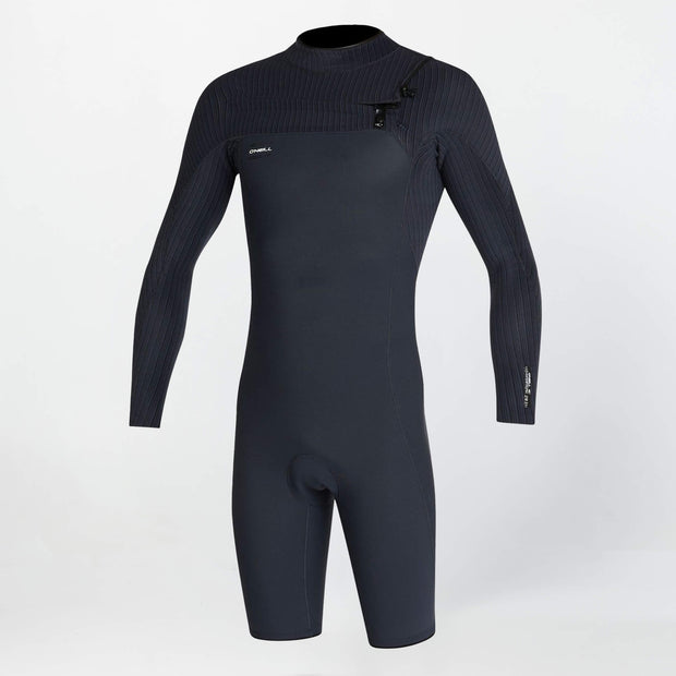 O'Neill HyperFreak 2mm Long Sleeve Springsuit Chest Zip Wetsuit - Black