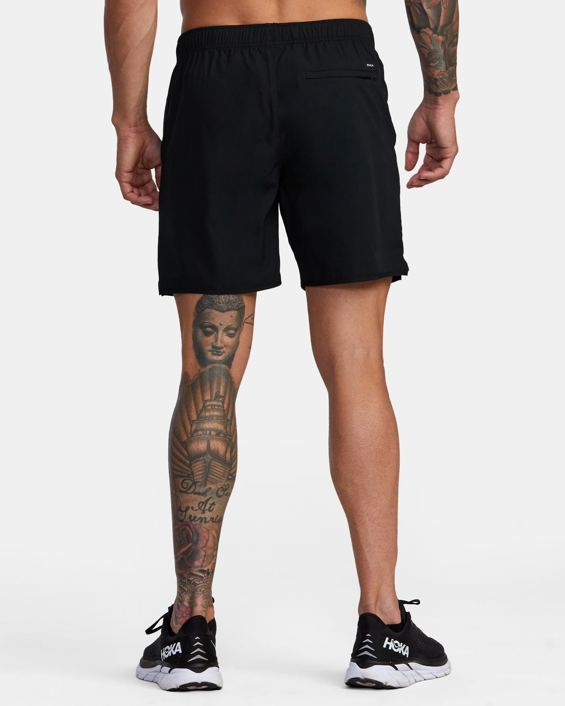 RVCA YOGGER IV ELASTIC SHORTS 17"