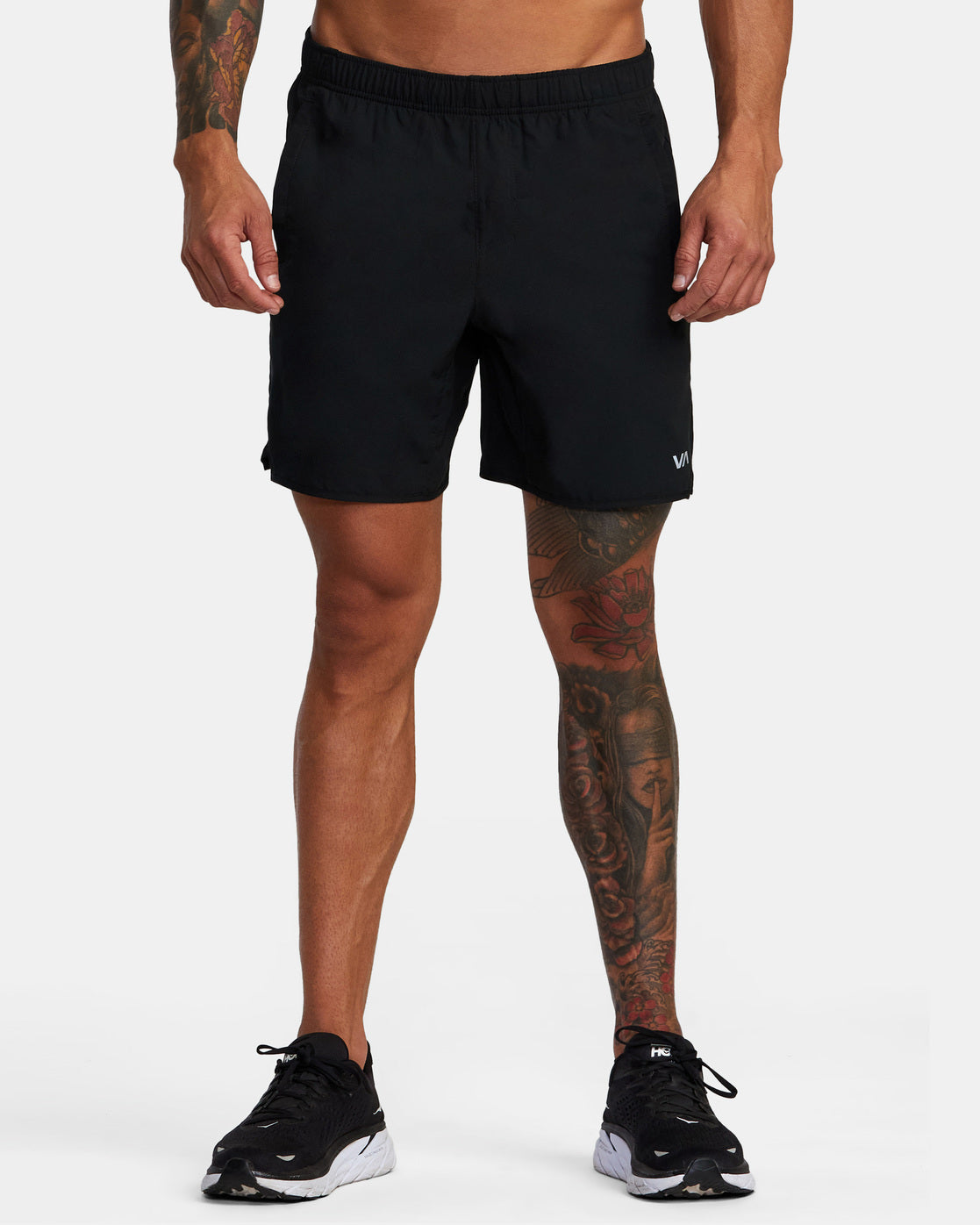 RVCA YOGGER IV ELASTIC SHORTS 17"