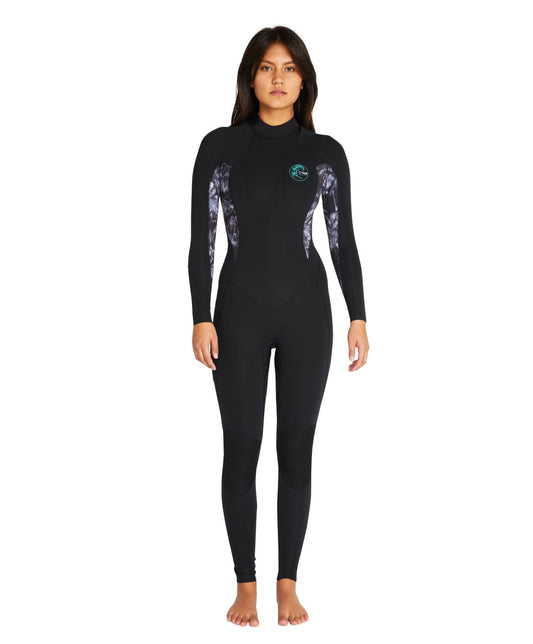 O'Neill Bahia 4/3mm Steamer Back Zip Wetsuit - Hanalei