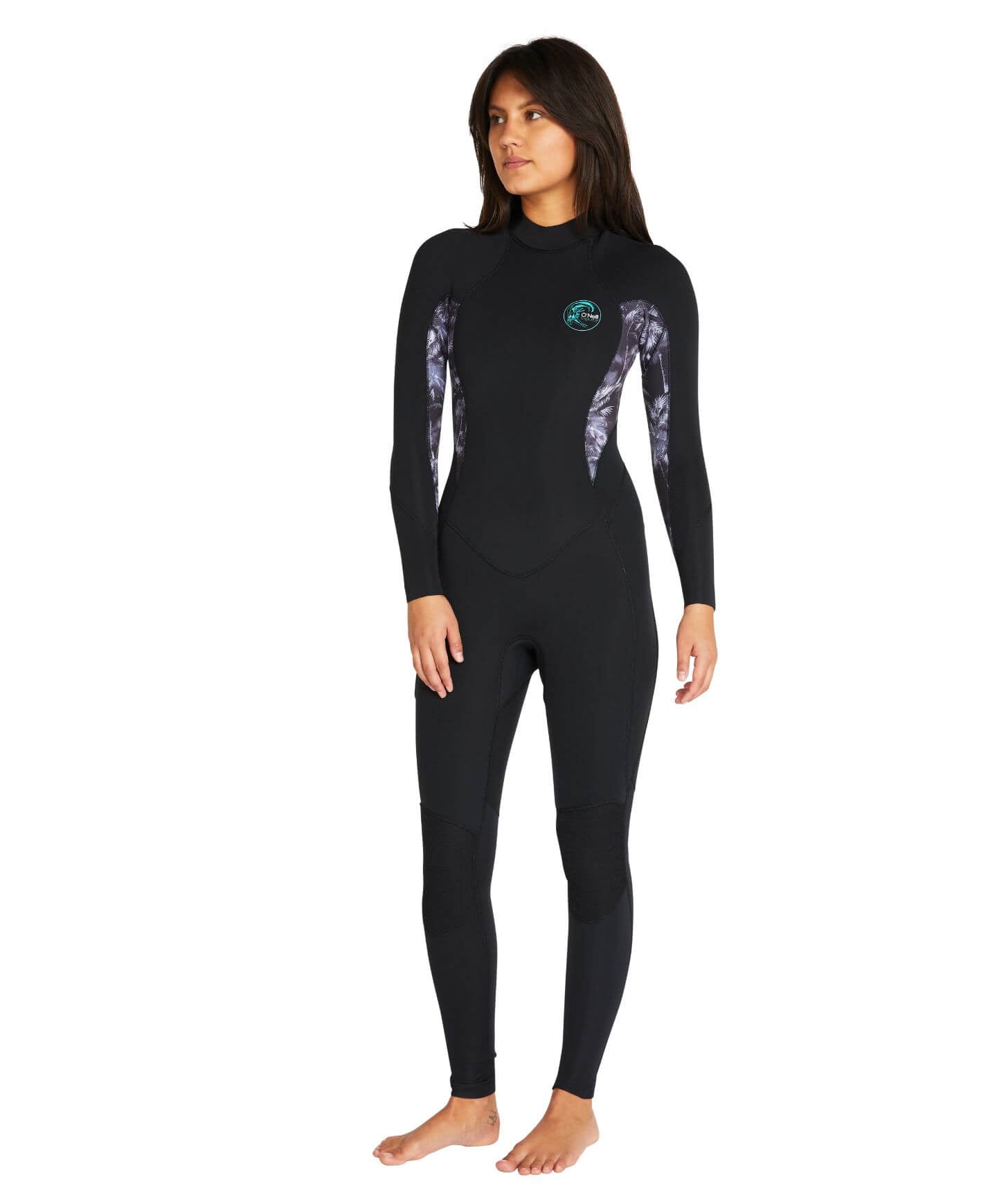 O'Neill Bahia 4/3mm Steamer Back Zip Wetsuit - Hanalei