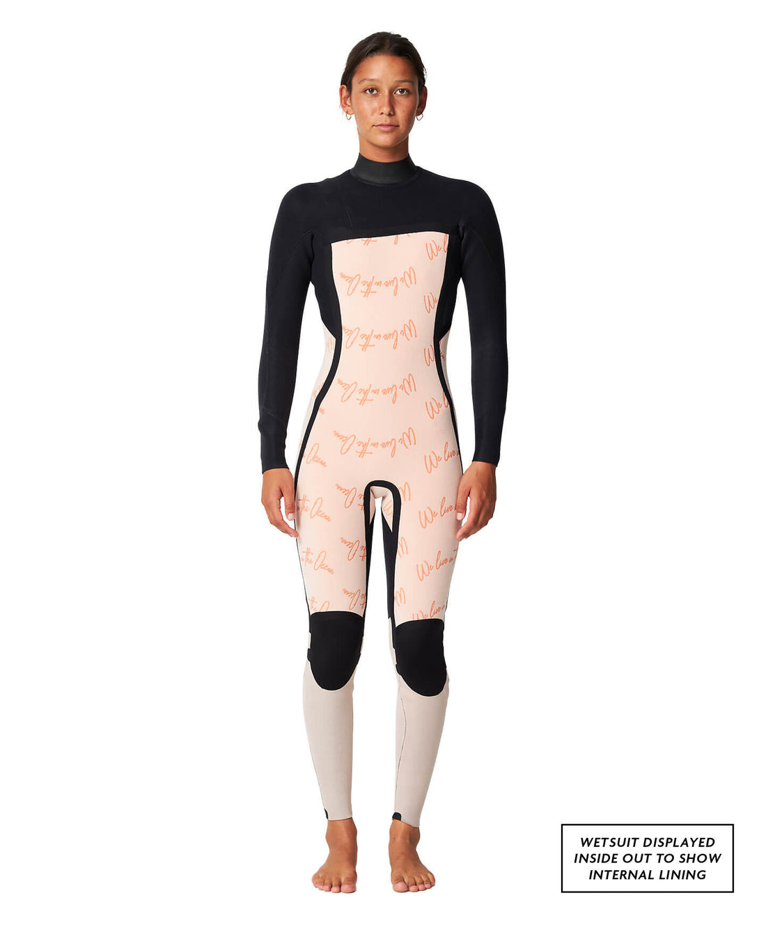 O'Neill Girl's Bahia 3/2mm Steamer Chest Zip Wetsuit