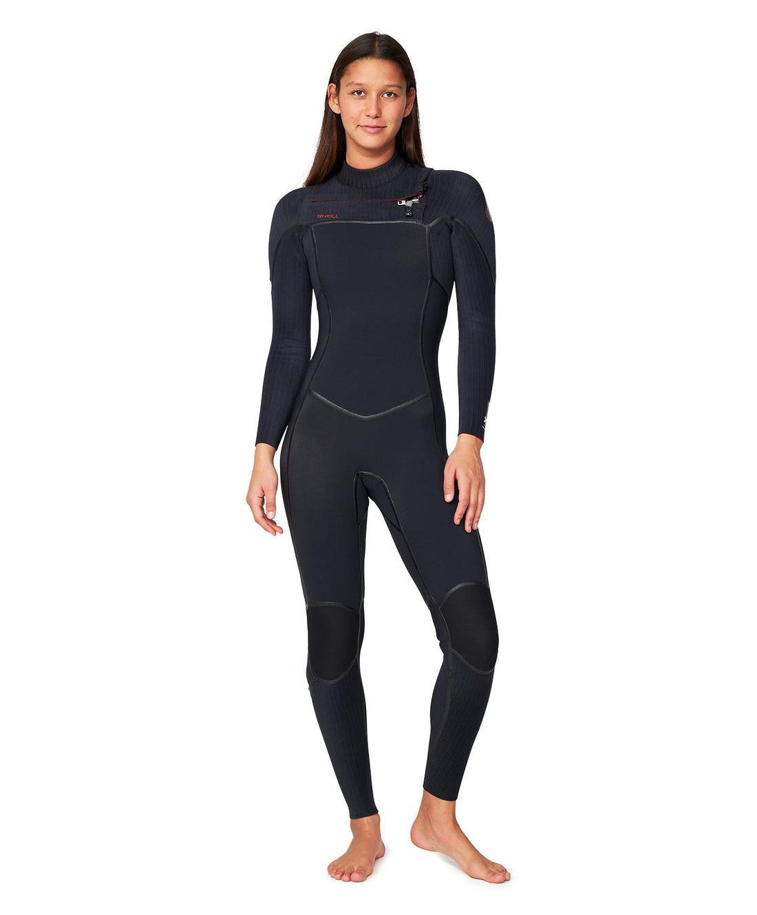O'Neill Women's HyperFire X 3/2mm Steamer Chest Zip Wetsuit