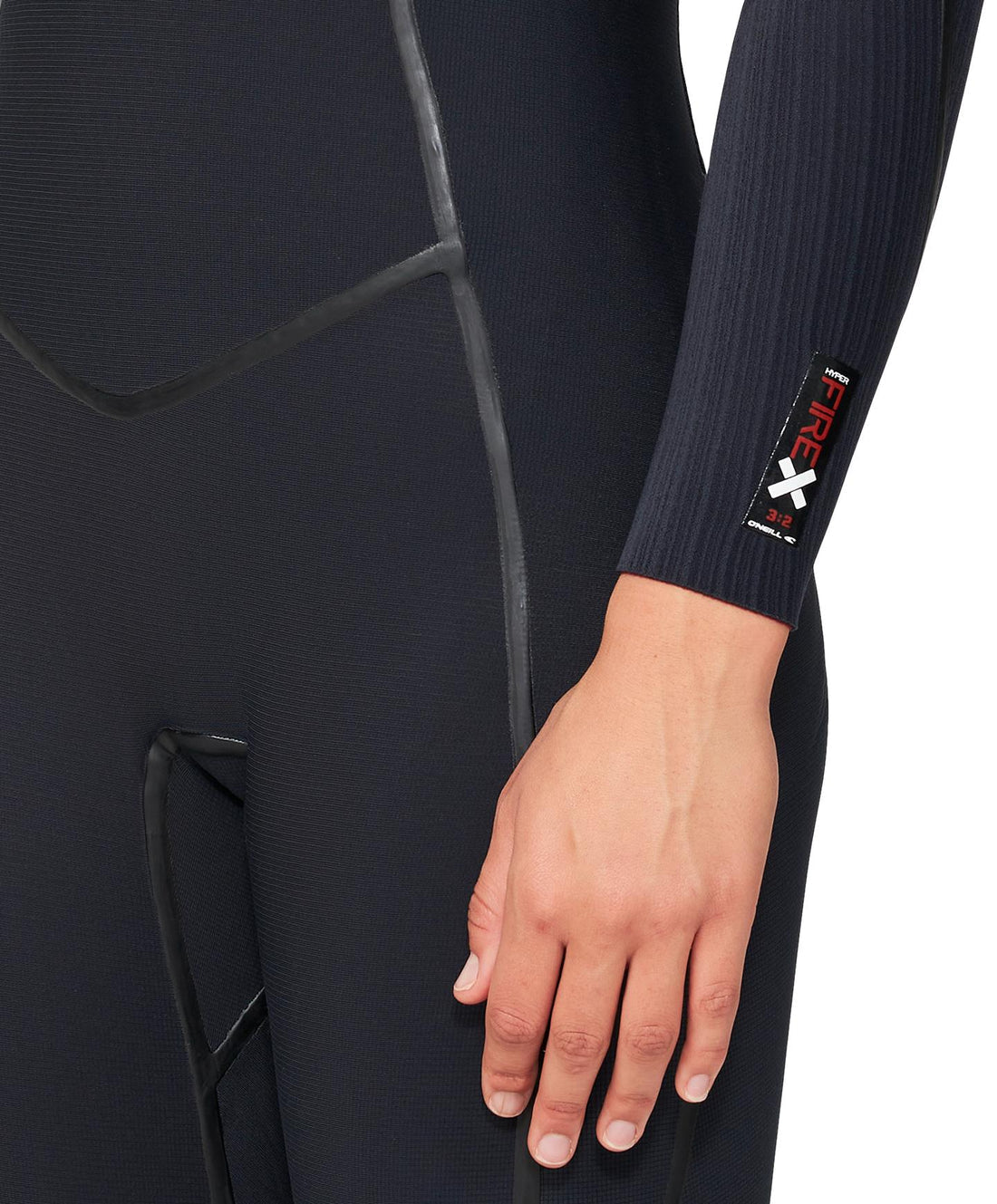 O'Neill Women's HyperFire X 3/2mm Steamer Chest Zip Wetsuit