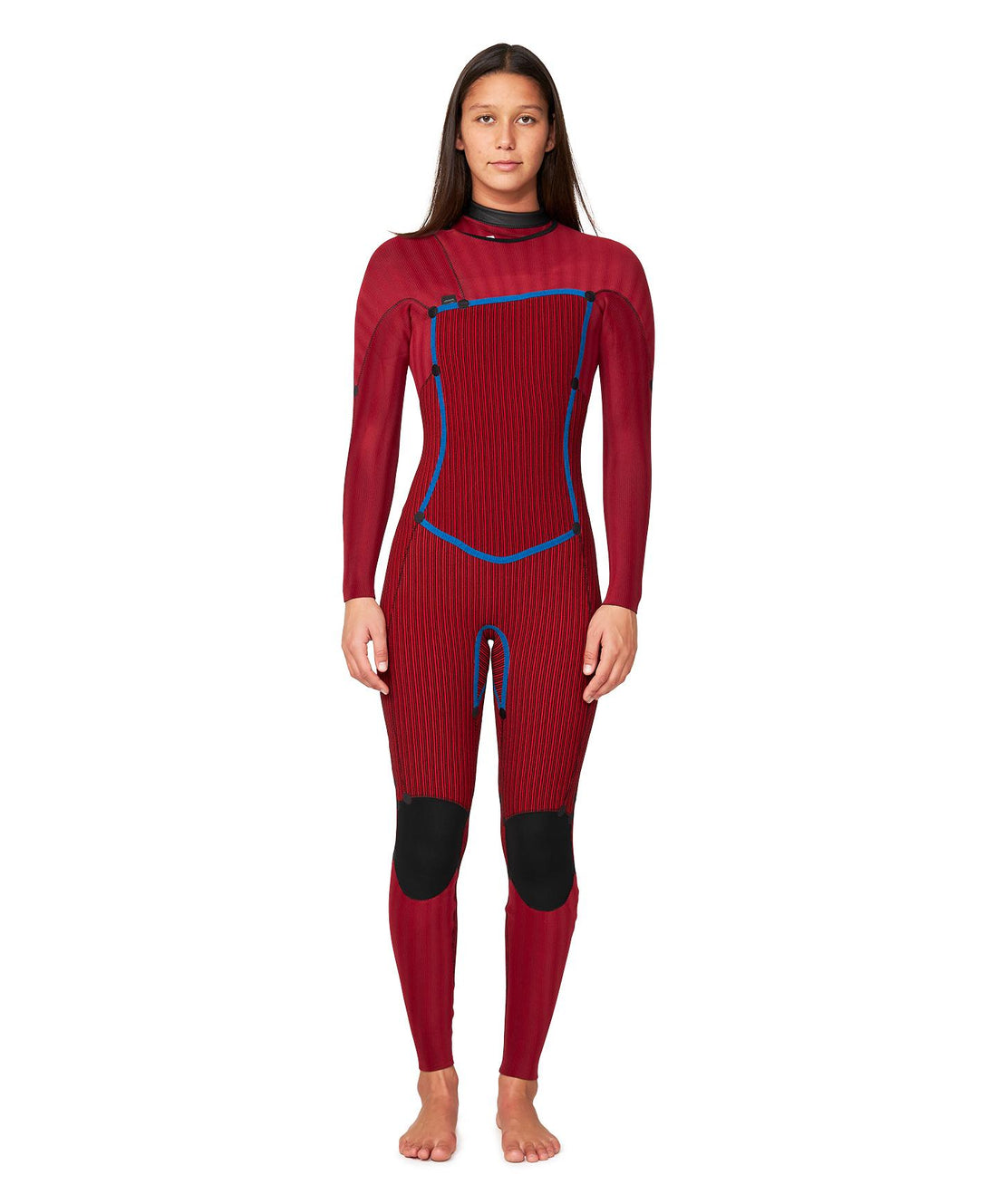 O'Neill Women's HyperFire X 3/2mm Steamer Chest Zip Wetsuit