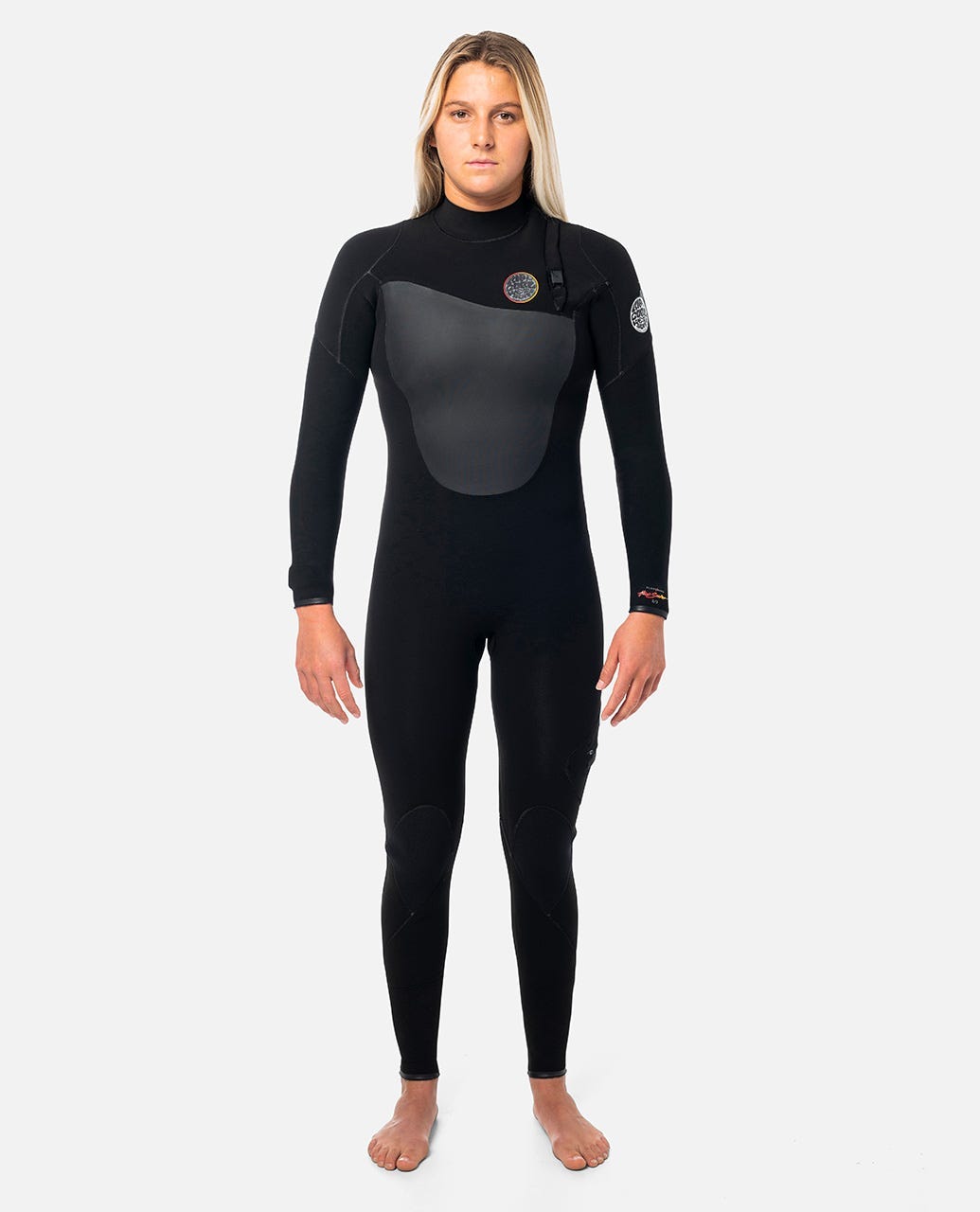 Ripcurl Womens Flashbomb 4/3 Chest Zip Sealed Steamer