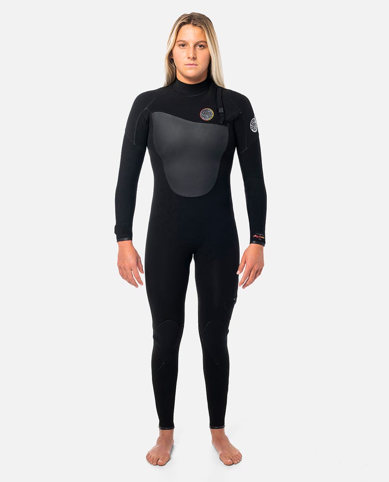 Ripcurl Womens E7 Flashbomb Heat Seeker 3/2 Zip Free Wetsuit