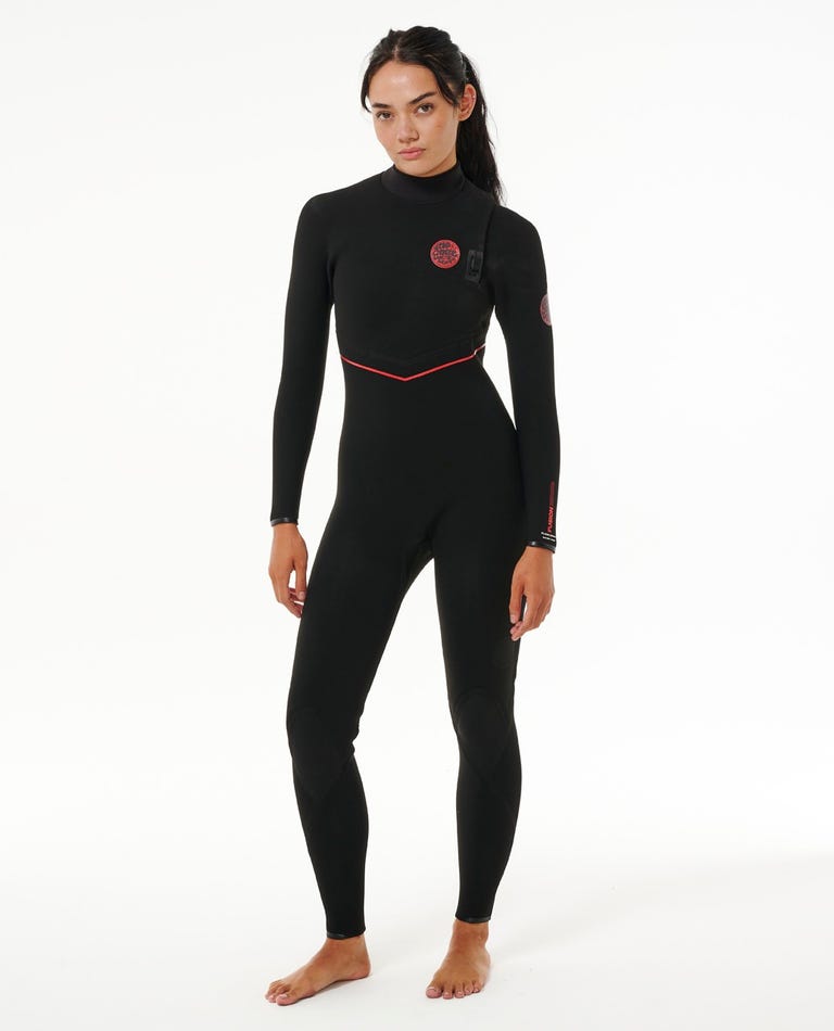 Ripcurl Women's Flashbomb Fusion 3/2mm Zip Free Wetsuit Steamer