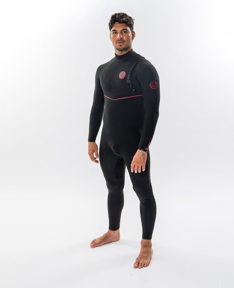 Ripcurl Flashbomb Fusion 4/3mm Zip Free Wetsuit Steamer