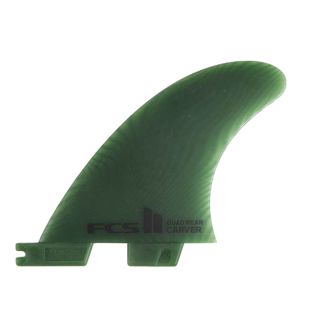 FCS II CARVER NEO GLASS ECO QUAD REAR FINS