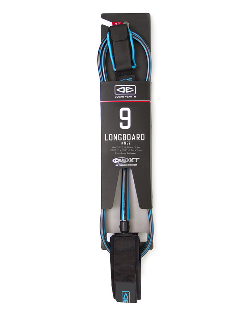 O&E Longboard Knee One-XT Leash 9ft