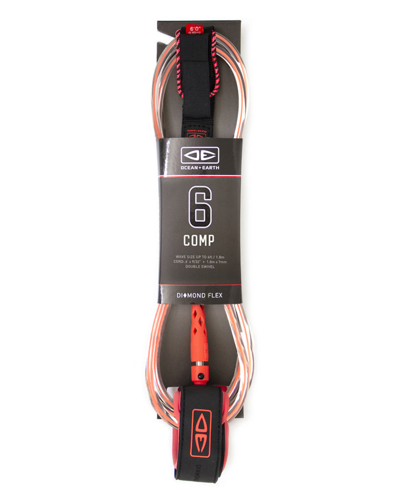 O&E Regular Comp Moulded Leash 6ft