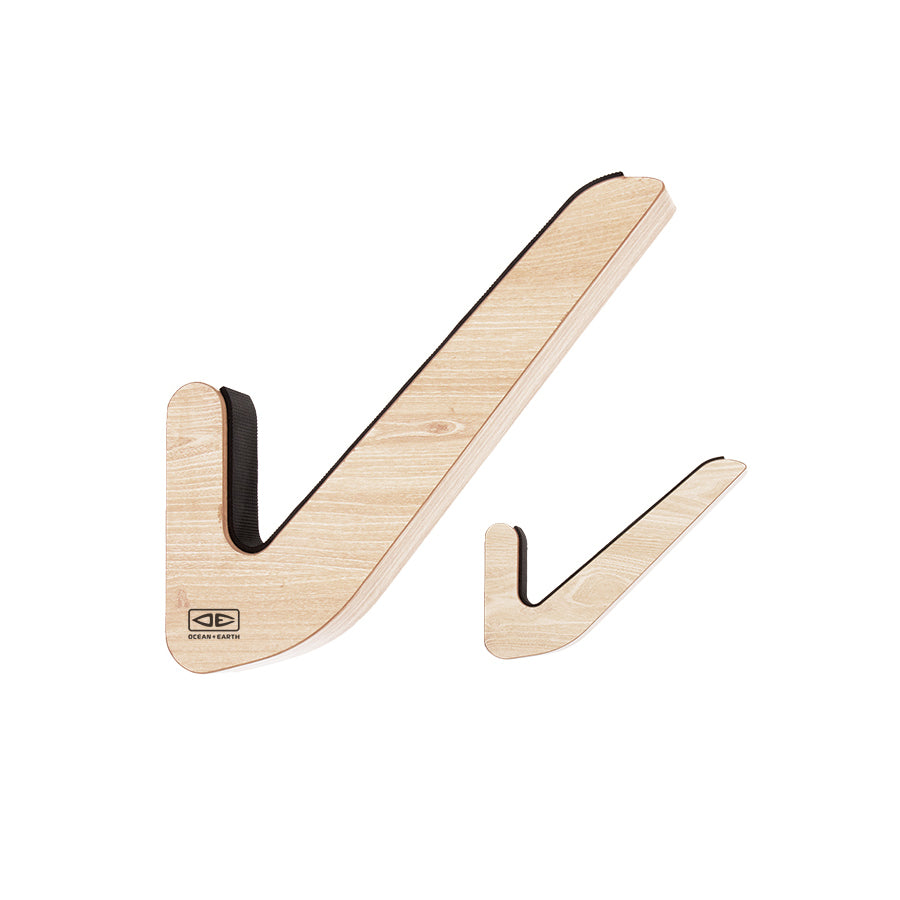 O&E - LONGBOARD TIMBER WALL DISPLAY RACK